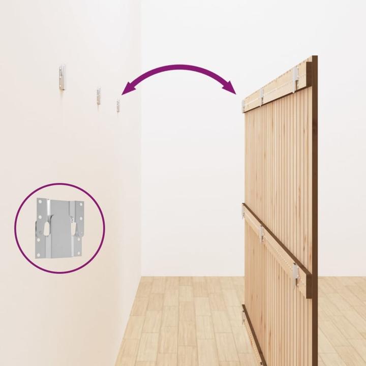 Produktbild vidaXL Wand-Kopfteil (204 x 3 x 110 cm)