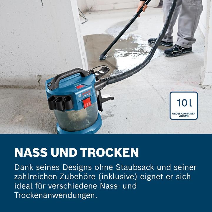 Immagine prodotto Bosch Professional GAS 18V-10 L (Aspirapolvere a umido e a secco)