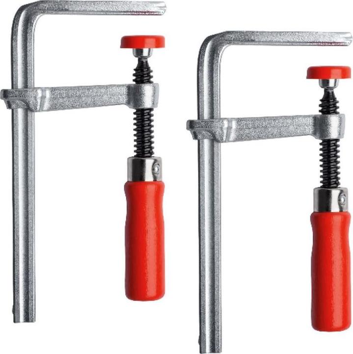 Produktbild Bessey 120mm Ganzstahl-Tischzwinge GTR 120/60. Set (120 mm)