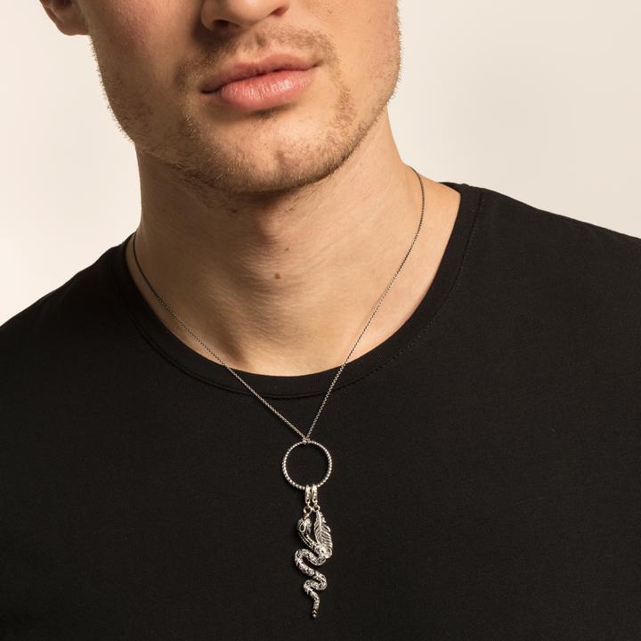 Image du produit Thomas Sabo Charm pendentif ethno plume (Argent)