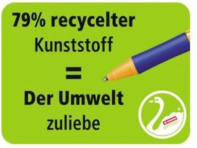 Produktbild STABILO pointball Druck-Kugelschreiber (Blau, 1 x)