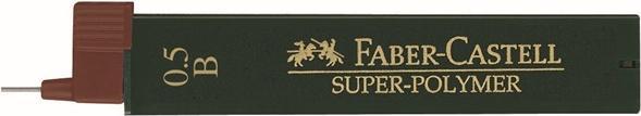 Produktbild Faber-Castell Super Polymer (12 Stück, Schwarz, 0.50 mm)