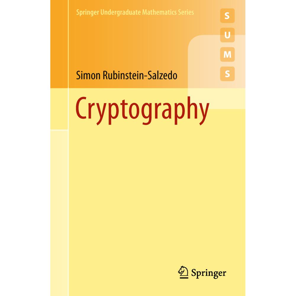 Thumbnail - Cryptography, Fachbücher von Simon Rubinstein-Salzedo