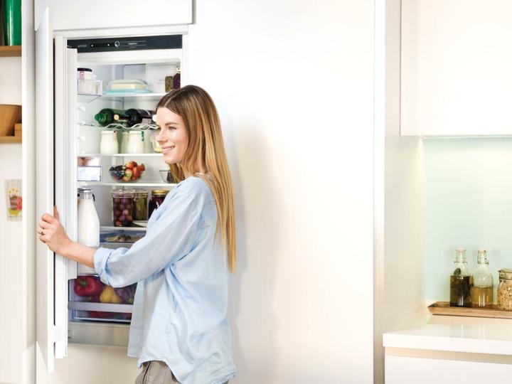 Produktbild Gorenje NRKI5182EA1 Kühl-Gefrierkombination Einbau Festtür 177 cm (248 l)