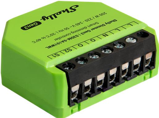 Image du produit Shelly Dimmer Gen3 (Actionneur de variateur)