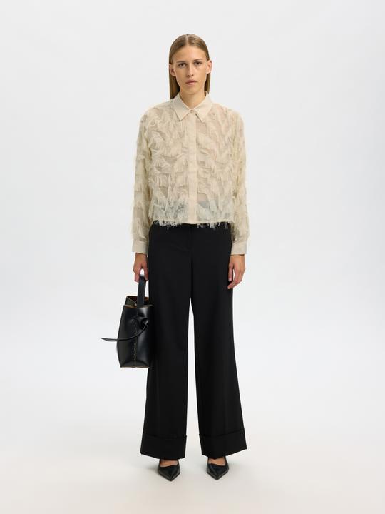 Immagine prodotto Selected Textur Crop-Bluse (34)