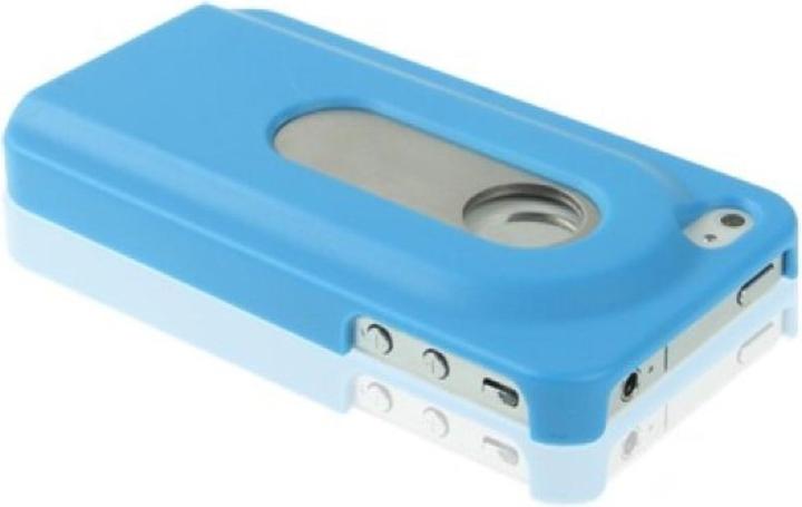 Produktbild König Design Schutzhülle Hard Case Flaschenöffner Hülle für Handy iPhone 4 & 4S Blau (Apple iPhone 4, LG G4s)