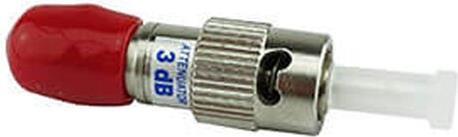 Actual product image BlueOptics Fibre optic attenuator Multimode ST Simplex 5dB