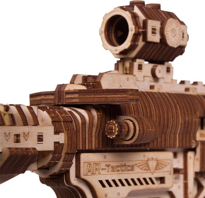 Image du produit Wood Trick Assault Gun AR-T - Fusil - Kit de construction en bois 3D