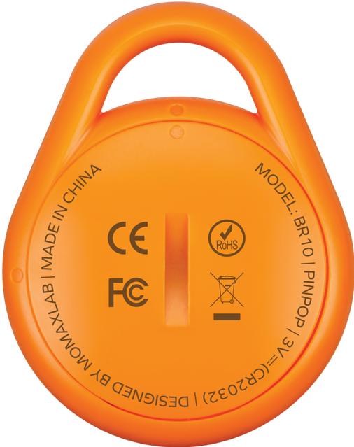 Momax Pinpop Lite - Apple Find My Tracker Orange