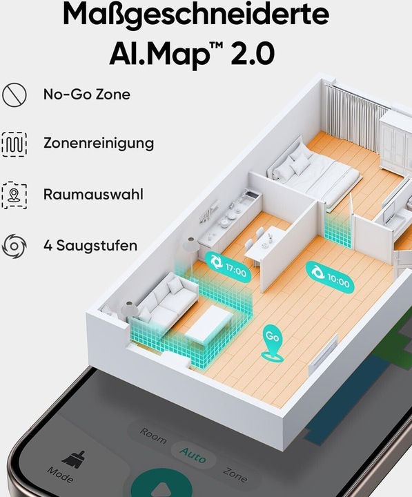 Produktbild eufy L60 Hybrid SES EU Version (Saugwischroboter)