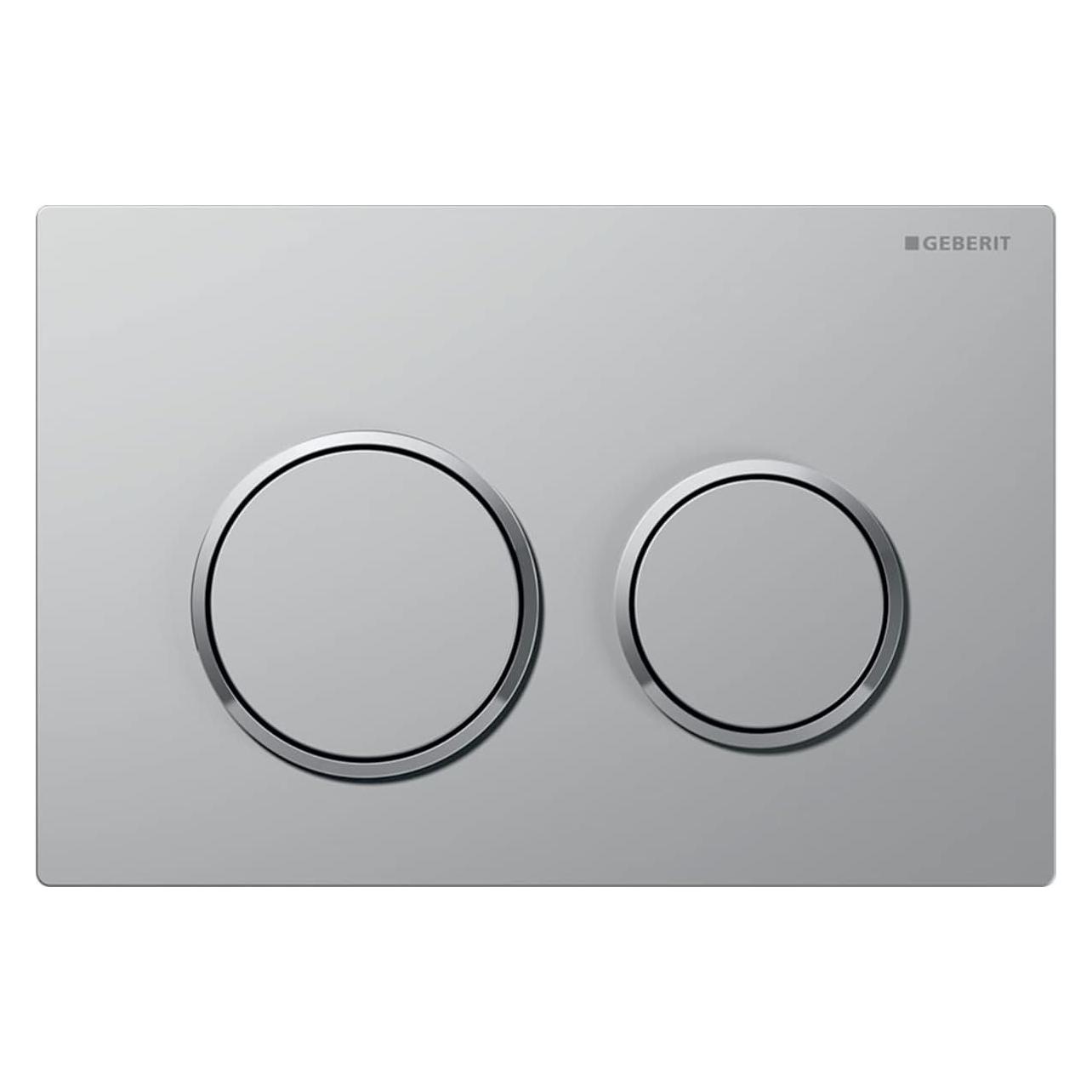 Geberit, Trekkerplaten, Omega20 Bedieningsplaat (mat Verchroomd/gelakt/glanzend Verchroomd)