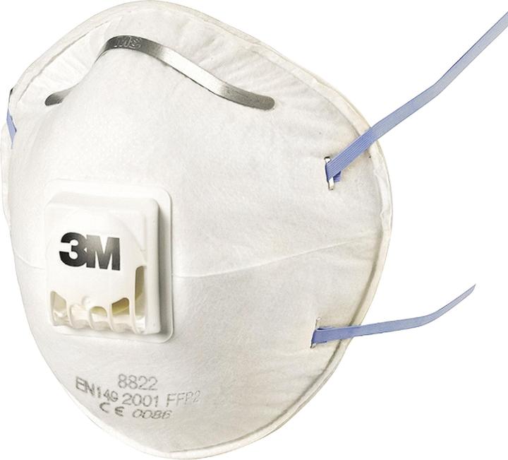 Image du produit 3M Masque de protection respiratoire 8822 (FFP2, 10 x)