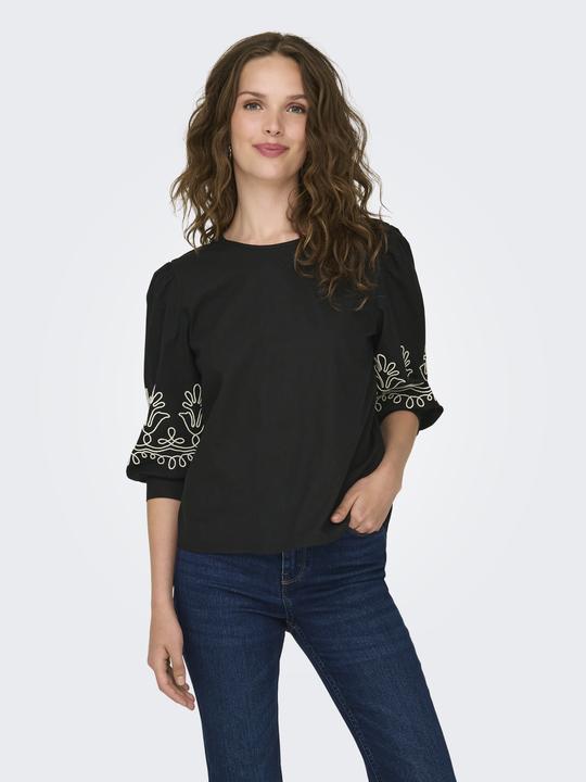 Produktbild JdY Normal geschnitten Rundhals Top Top (S)