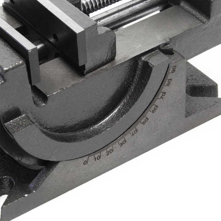 Produktbild Wiltec Präzisions-Maschinenschraubstock 100mm 90° Schraubstock Werkbank Zwinge