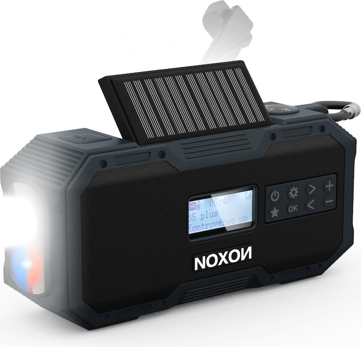 Actual product image Noxon Dynamo Solar 411 (DAB+, VHF, Wi-Fi, Bluetooth)