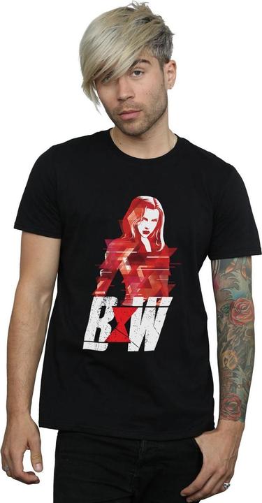 Produktbild Black Widow Film Logo Artwork TShirt (4XL)