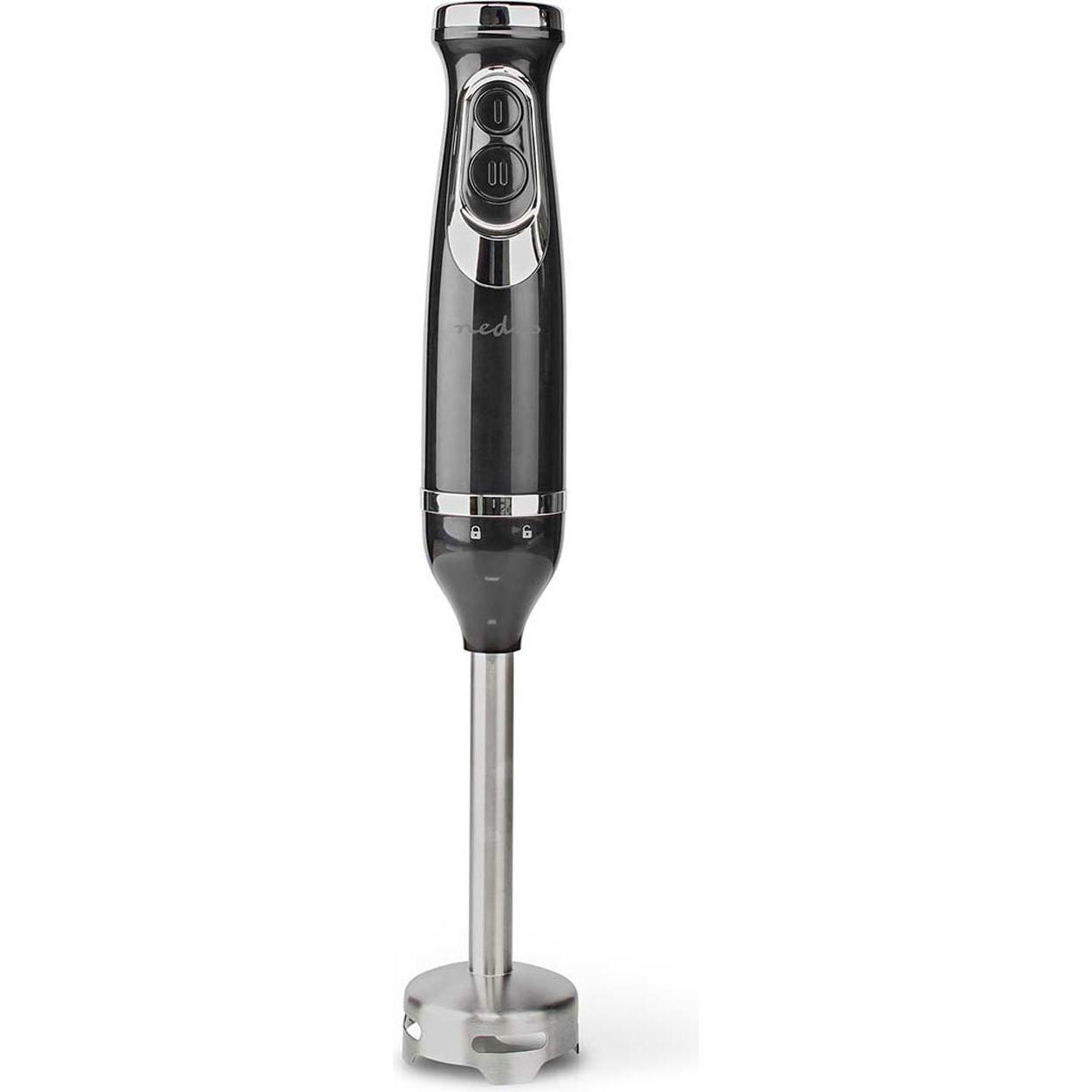 Nedis Stabmixer 600 W Geschindigkeitseinstellung: 2- Geschindigkeit Schwarz, Stabmixer, Schwarz