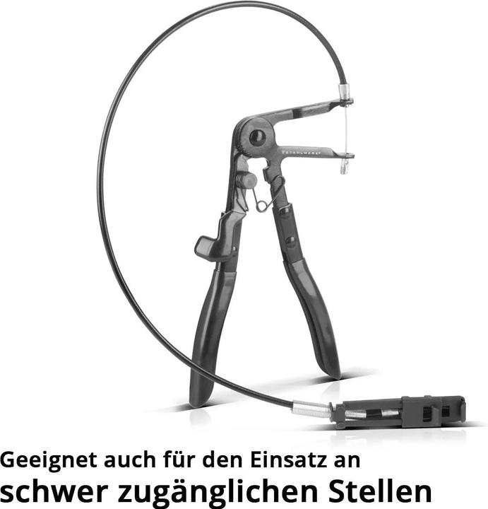 Actual product image Stahlwerk Schlauchschellen-Zangen 9-teiliges Set Montage von Schlauchschellen