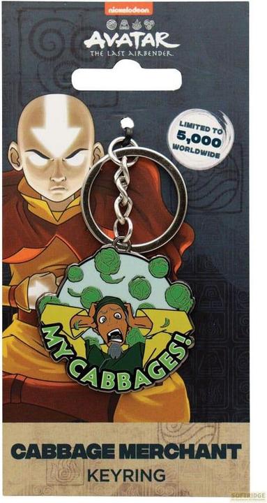 Produktbild Fanattik Avatar Der Herr der Elemente Schlüsselanhänger Cabbage Merchant Limited Edition