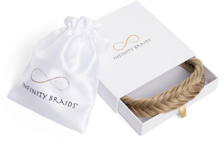 Actual product image Infinity Braids Fishtail Braid Jolie Spring Lush