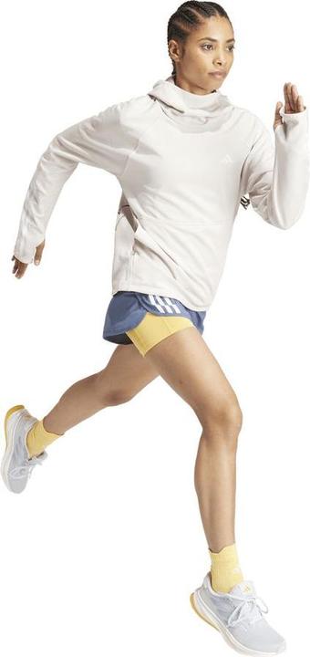 Immagine prodotto adidas Felpa con cappuccio Own The Run 3-Stripes da donna (S)