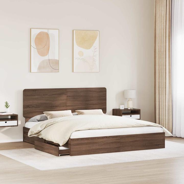 Produktbild vidaXL Plattformbett (200 x 200 cm)
