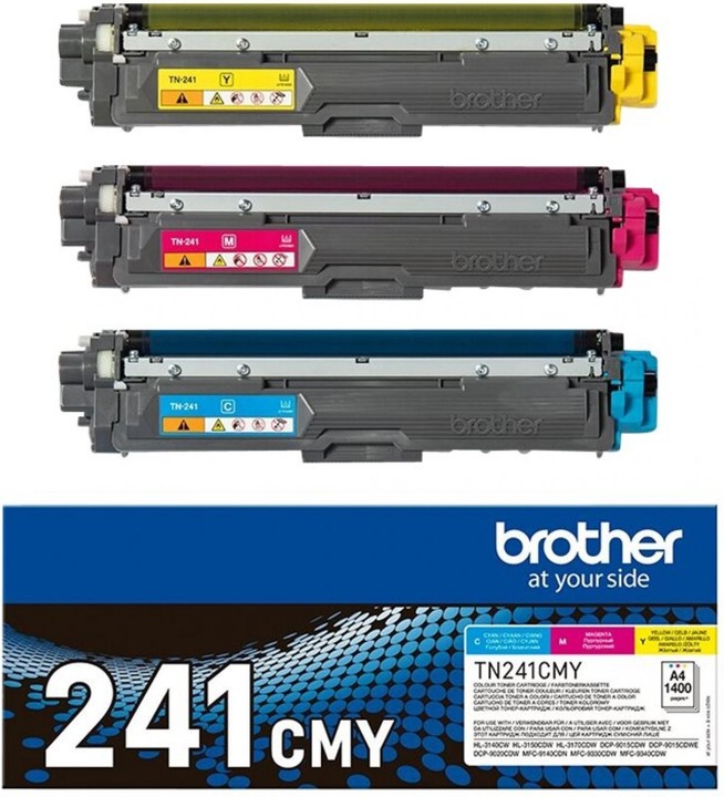 Label énergétique Brother TN-241CMY Multipack (M, C, Y)