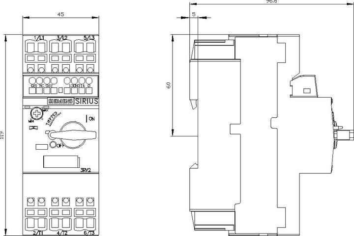 Image du produit Siemens 3RV2021-1JA25