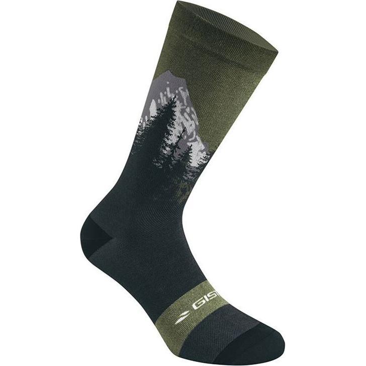 Gist, Herren, Socken, Trendy Montagne 43/47, Grün, (One Size)
