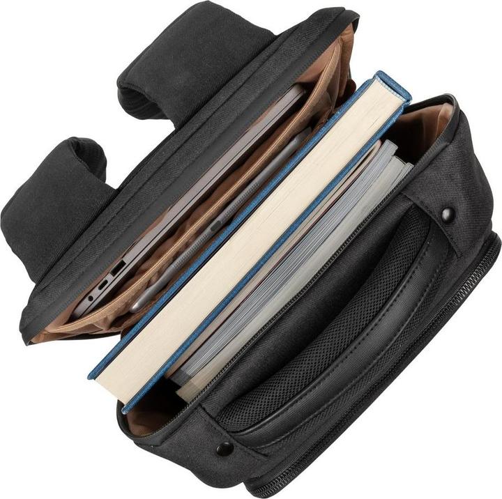 Produktbild Rivacase ECO Laptop Rucksack 14 Zoll kompatibel mit MacBook Air 15-28 x 41 x 17,5 cm - robustes Hand (15", Universal)