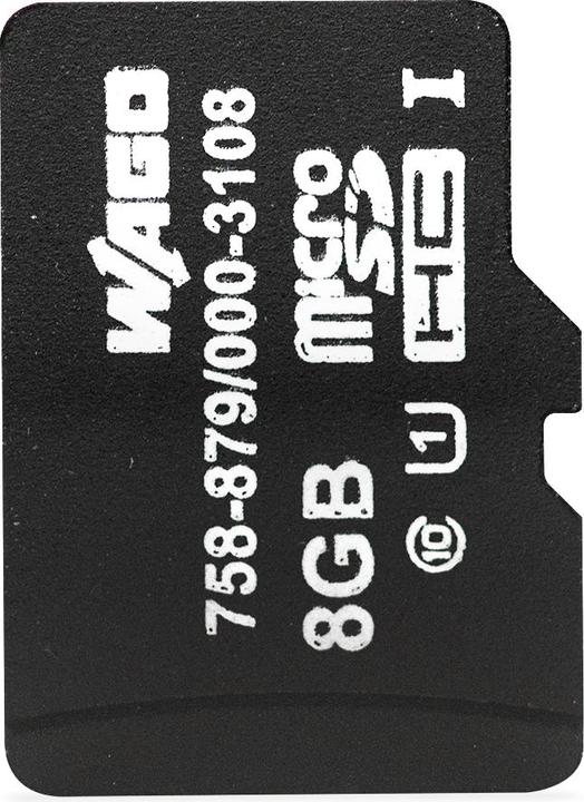 Actual product image Wago Memory card (8 GB)