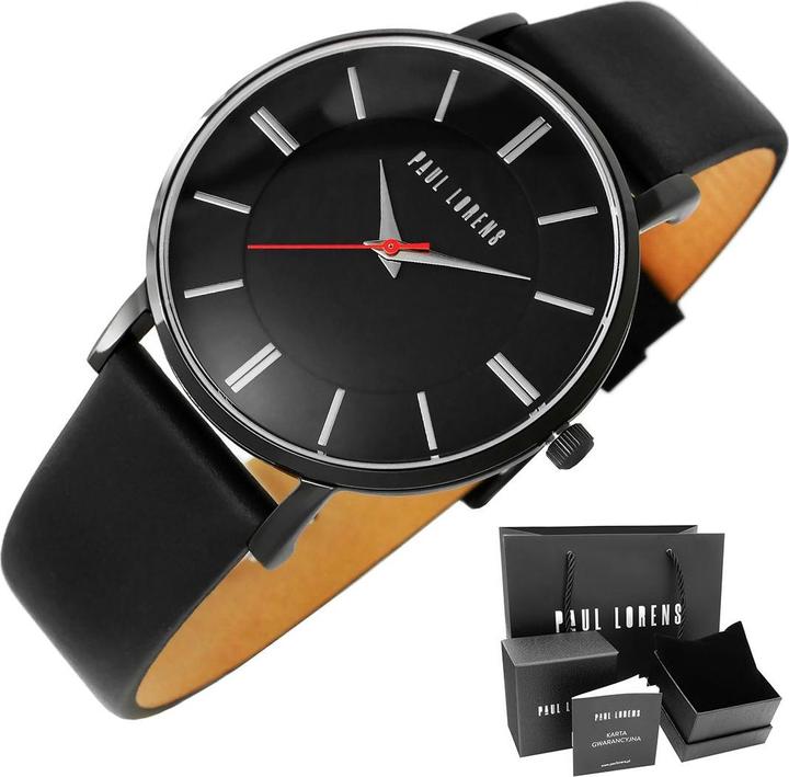 Produktbild Paul Lorens HERRENUHR – PL10401A-1A3 (zg353c) + BOX (200 mm)