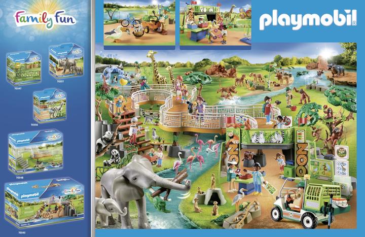Produktbild Playmobil Mein grosser Erlebnis-Zoo (70341, Playmobil Family Fun)