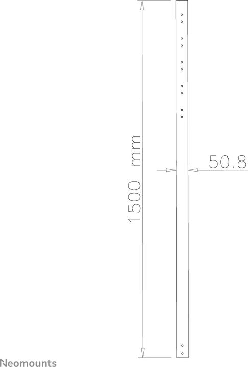 Image du produit Neomounts Fpma-Cp150black (Plafond)