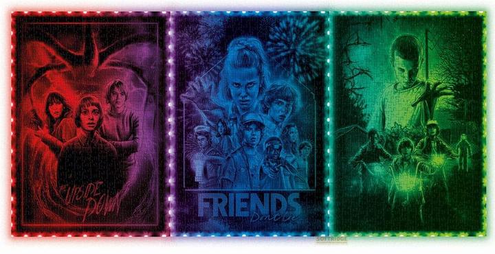 Actual product image Clementoni Puzzle Stranger Things Morphing Sammlung No1