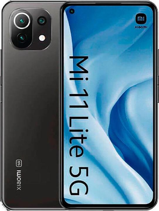 Produktbild Xiaomi Mi 11 Lite 5G (128 GB, Truffle Black, 6.55", Hybrid Dual SIM, 5G)