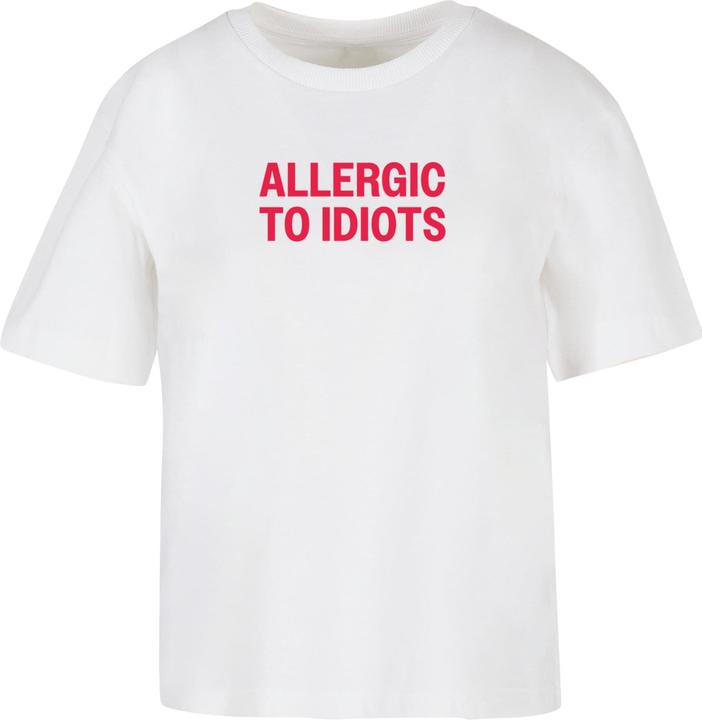 Produktbild Miss Tee Allergic To Idiots Tee - 170029 (4XL)