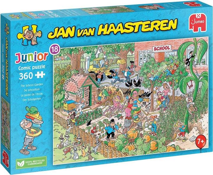 Jan van Haasteren Junior - The school garden, 360st. (360 pieces)