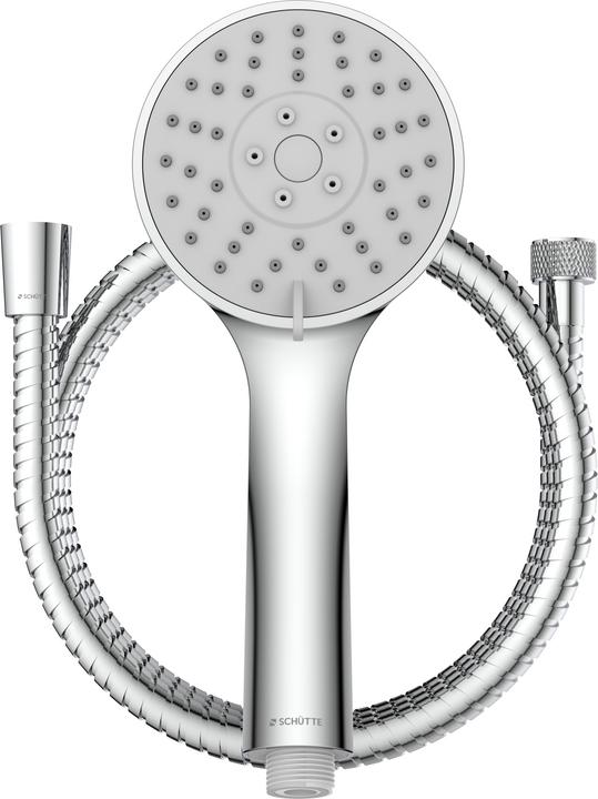 Produktbild Magni SCHÜTTE NAPOLI Brauseschlauch mit Handbrause Duschbrause mit 3-fach verstellbarem Duschkopf Brausese