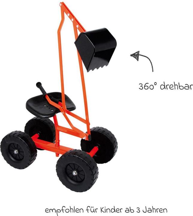 Actual product image small foot Excavator with wheels