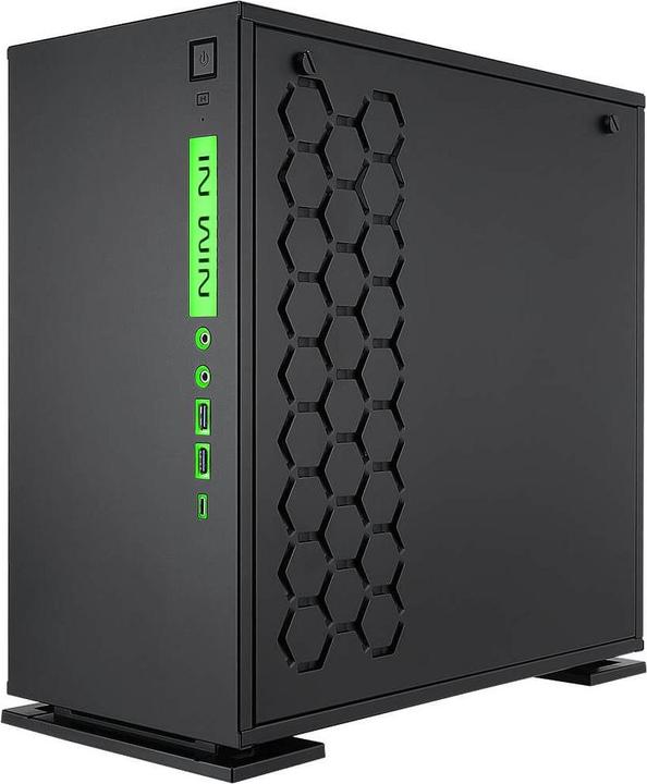 Actual product image In Win Mini Tower 301C, black without NT (mATX, Mini-ITX)