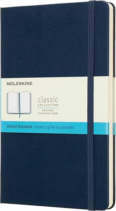 Image du produit Moleskine Carnet de notes (A5, Pointillés, Couverture rigide)
