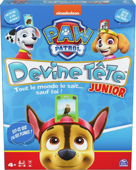 Image du produit Spin Master Devine Tête Junior (Multilingue, 2 - 4 Joueur)
