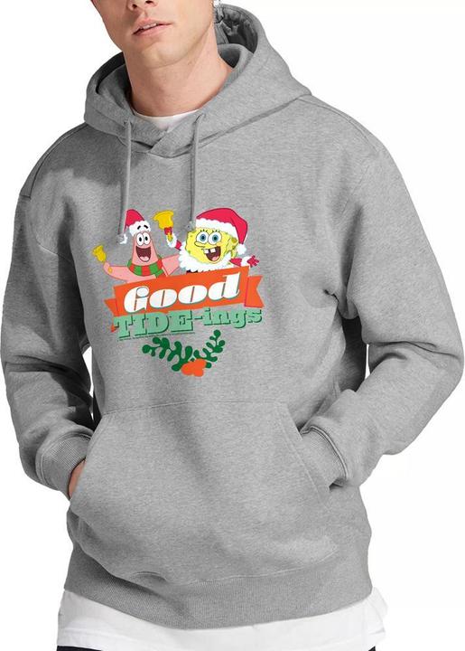 Produktbild Spongebob Squarepants Good Tideings Kapuzenpullover weihnachtliches Design (M)