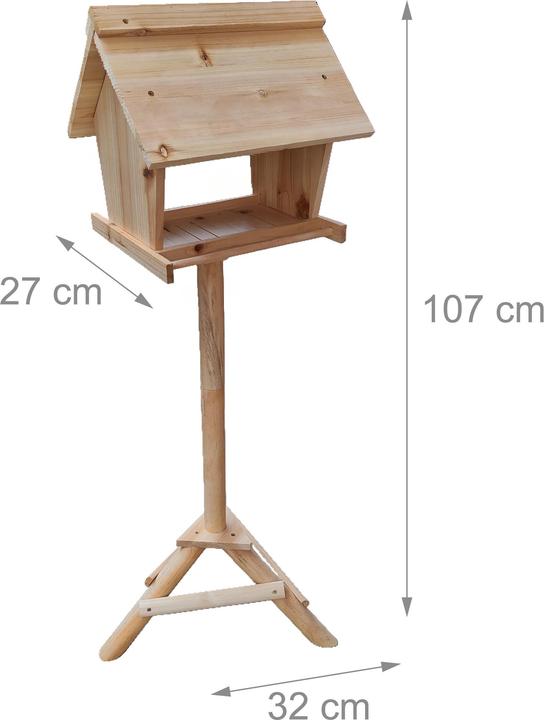 Actual product image Relaxdays Birdhouse