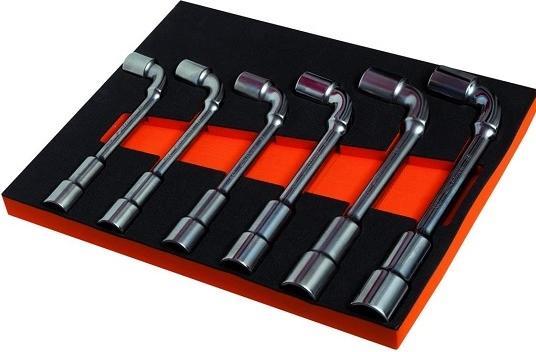 Actual product image Bahco Insert for the tool trolley 6 pcs. Push-through pipe wrenches 22-32mm, (29M
