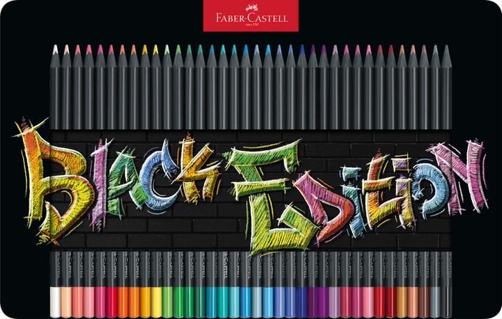 Produktbild Faber-Castell Black Edition (Mehrfarbig, Schwarz, 36 x)