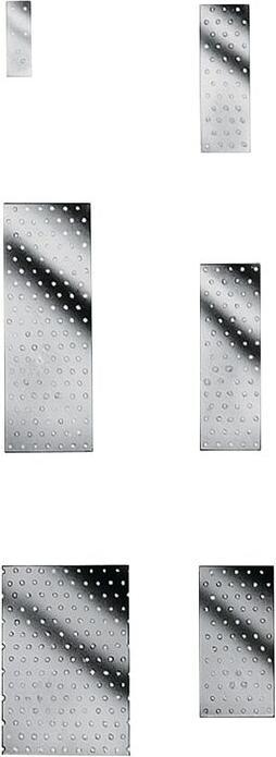 Actual product image Simpson Sst Perforated plates (Perforated plate, 50 pcs.)