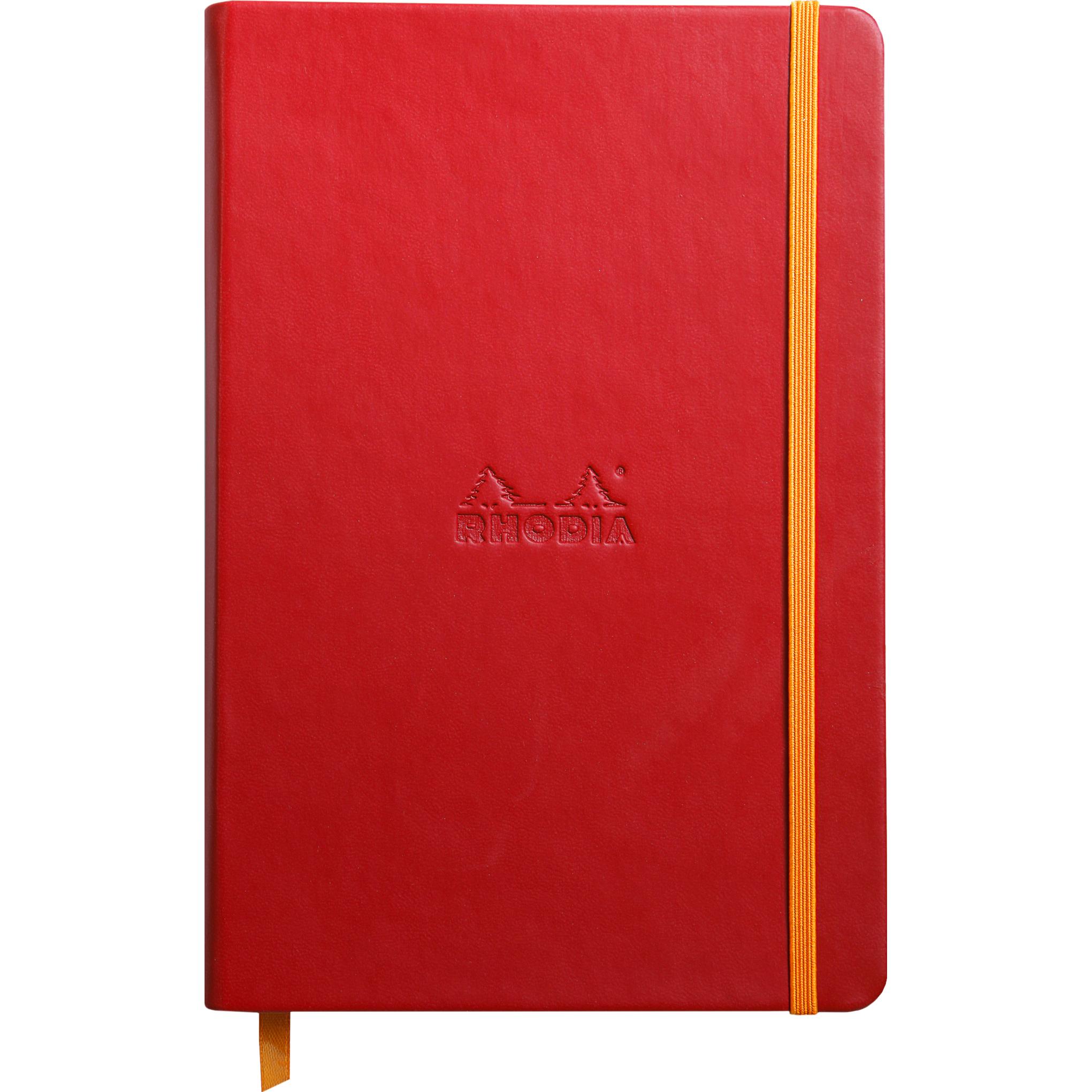 Rhodia, Heft + Block, Notizbücher und Notizhefte Rho (A5, Liniert, Harter Einband)